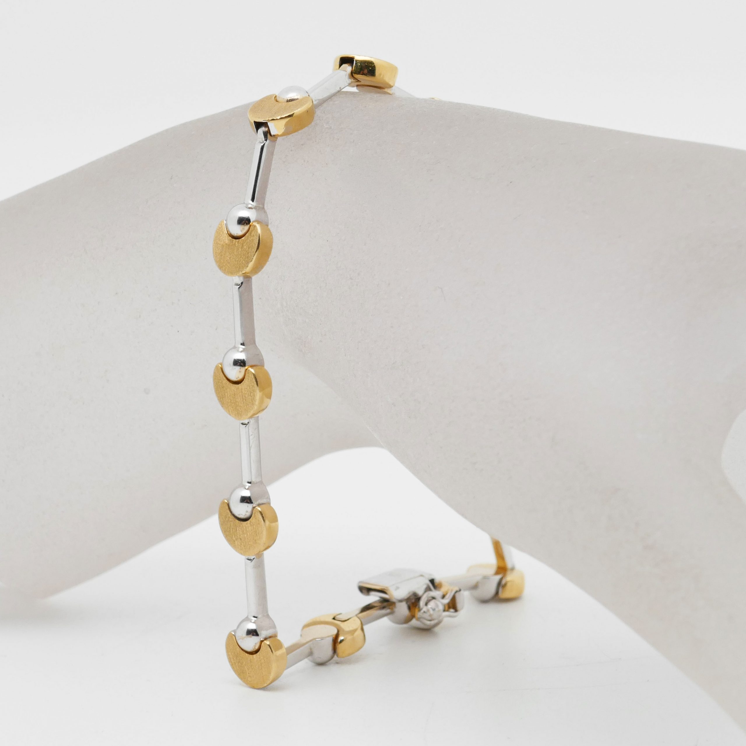 Armband aus 750 Gold in Bicolor-Ausführung