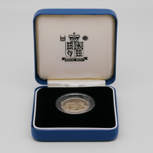 Royal Mint Etui mit United Kingdom Silver Proof One Pound Coin 2000
